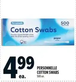Metro Personnelle cotton swabs offer