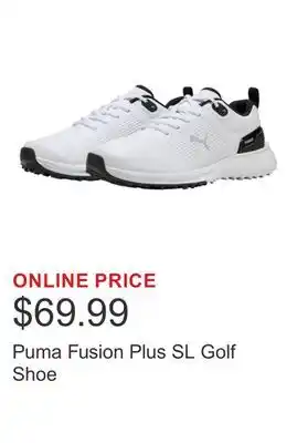 Costco Puma Fusion Plus SL Golf Shoe offer