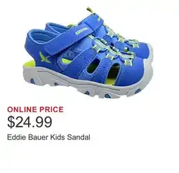 Costco Eddie Bauer Kids Sandal offer