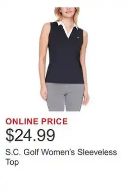 Costco S.C. Golf Women's Sleeveless Top offer