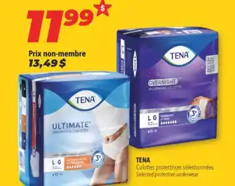 Familiprix TENA Selected protective underwear offer