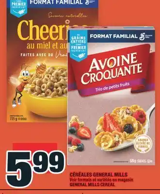 Super C CÉRÉALES GENERAL MILLS | GENERAL MILLS CEREAL offer