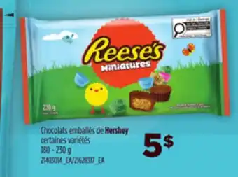 Provigo CHOCOLATS EMBALLÉS DE HERSHEY, 180 - 230 G offer