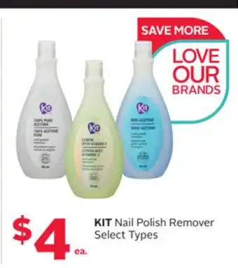 Rexall KIT Nail Polish Remover offer