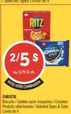 Pharmaprix CHRISTIE Cookies or Crackers offer