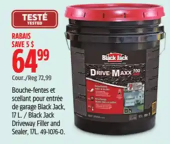 Canadian Tire Black Jack Driveway Filler and Sealer offer