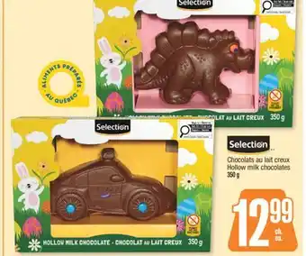 Jean Coutu Selection Hollow milk chocolates offer