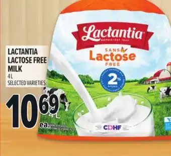 Metro LACTANTIA LACTOSE FREE MILK offer