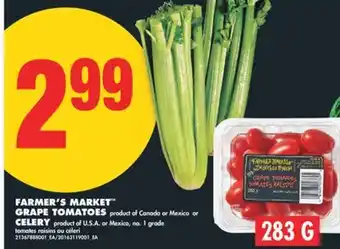 No Frills FARMER'S MARKET GRAPE TOMATOES, 283 G offer
