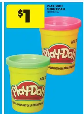 Real Canadian Superstore PLAY-DOH SINGLE CAN offer
