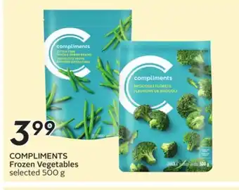 Sobeys COMPLIMENTS Frozen Vegetables offer