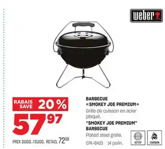 BMR BARBECUE SMOKEY JOE PREMIUM offer