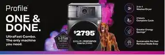 RONA 5.5 CU. FT. 2-in-1 Washer/Dryer offer