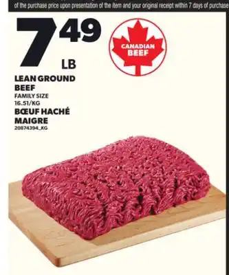 Independent City Market LEAN GROUND BEEF offer