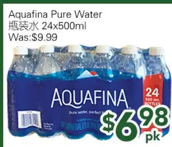 Ample Food Market Aquafina Pure Water offer