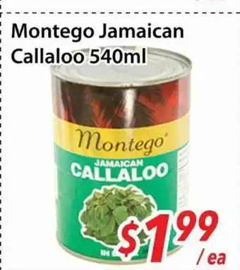 Bestco Food Mart Montego Jamaican Callaloo offer