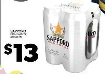 Real Canadian Liquorstore Sapporo Premium Beer offer