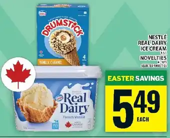 Food Basics Nestlé real dairy ice cream novelties offer