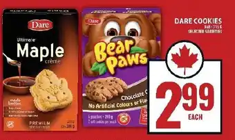 Food Basics Dare cookies offer