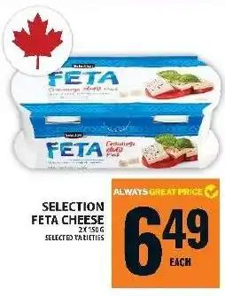 Food Basics Selection feta cheese offer