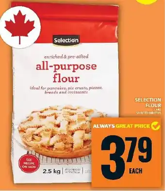 Food Basics Selection flour offer