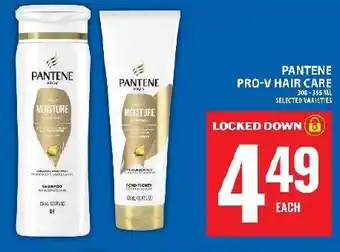 Food Basics Pantene pro-v hair care offer
