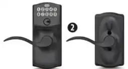 Canadian Tire Schlage 2 CAMELOT COMBINATION DEADBOLT AND LEVER offer
