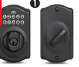 Canadian Tire Schlage CAMELOT KEYPAD DEADBOLT offer