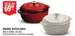 Canadian Tire LODGE ENAMEL DUTCH OVEN offer