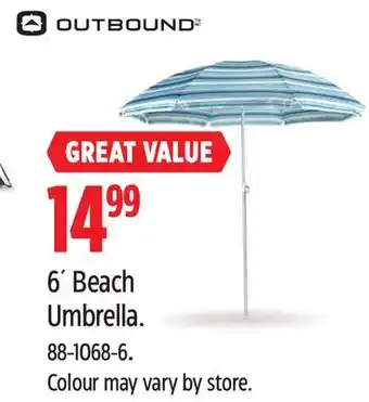 Canadian Tire Outbound Colour may vary by store offer