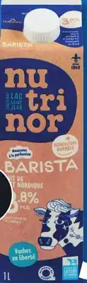 IGA NUTRINOR BARISTA MILK offer