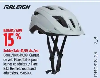 Canadian Tire Flare Bike Helmet offer