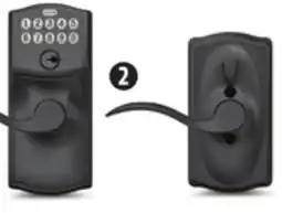 Canadian Tire Schlage CAMELOT COMBINATION DEADBOLT AND LEVER offer