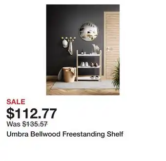 Bed Bath & Beyond Umbra Bellwood Freestanding Shelf offer