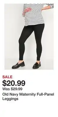Old Navy Old Navy Maternity Full-Panel Leggings offer