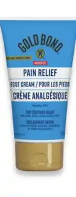 Walmart Gold Bond Medicated Foot Cream 113 g offer