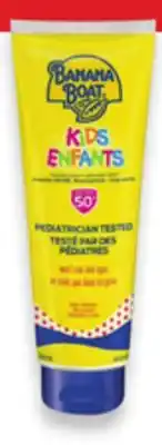Walmart Banana Boat Sunscreen SPF50 offer