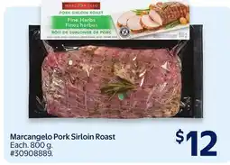Walmart Marcangelo Pork Sirloin Roast offer