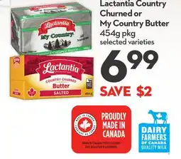 Longo's Country Churned or My Country Butter offer