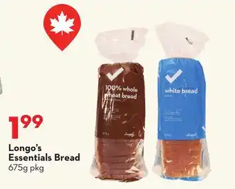 Longo's Essentials Bread offer