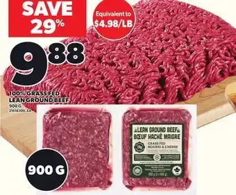 Loblaws LEAN GROUND BEEF, 900G offer