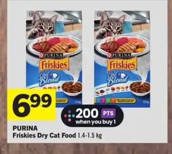 Foodland PURINA Friskies Dry Cat Food offer