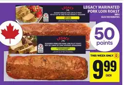 Food Basics LEGACY MARINATED PORK LOIN ROAST offer