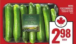 Food Basics MINI CUCUMBERS offer