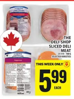 Food Basics THE DELI-SHOP SLICED DELI MEAT offer