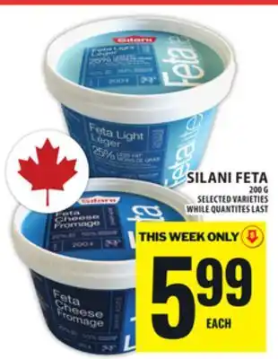 Food Basics SILANI FETA offer