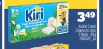 Real Canadian Superstore KIRI KIRI CREAM CHEESE PORTIONS, 8 PIECE, 140 G offer