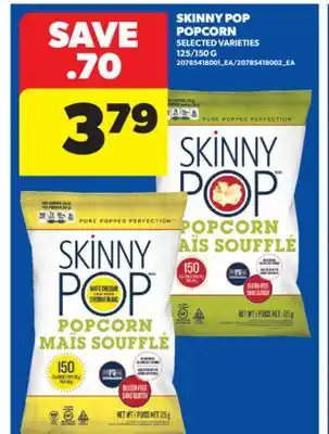 Real Canadian Superstore SKINNY POP POPCORN offer