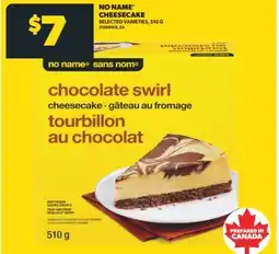 Real Canadian Superstore NO NAME CHEESECAKE, 510 G offer