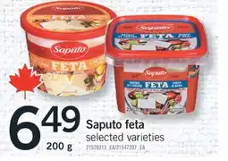 Fortinos SAPUTO FETA, 200 G offer